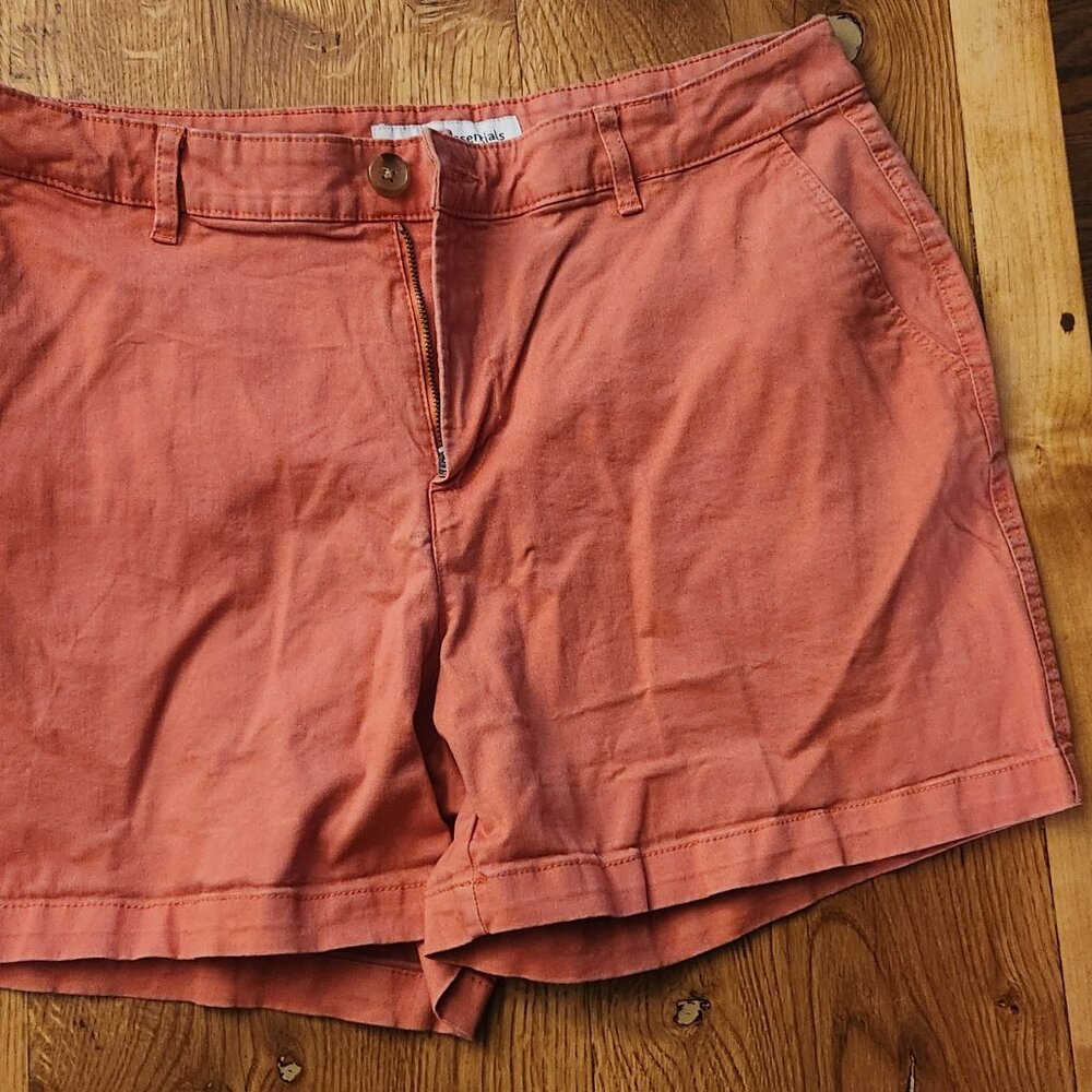 Coral Summer Shorts - Picture 3 of 4